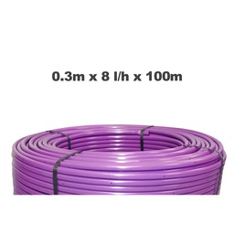 [220030] Netafim Landline 0.3m 8.4l/h 100m Purple