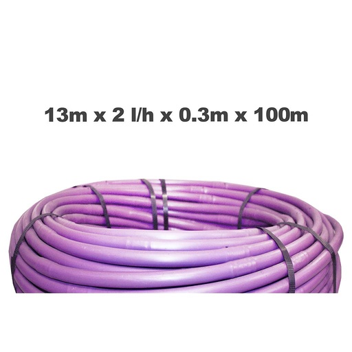 [221100] Enviro-drip PC 13mm 2l/h 0.3m 100m