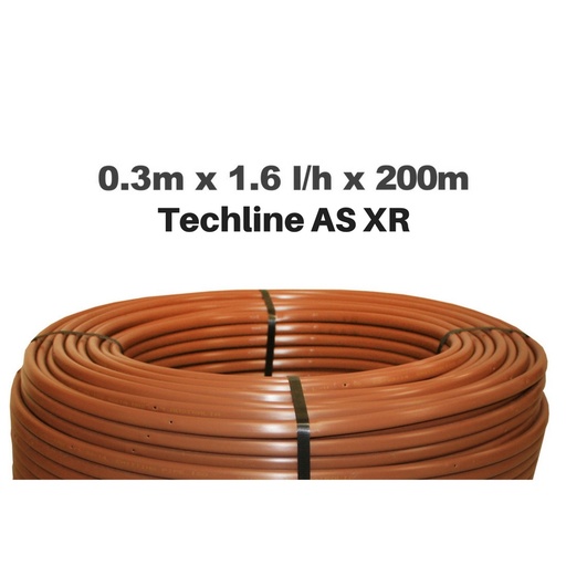 [221203] Netafim Techline AS XR 1.6lhr 0.3m 200m