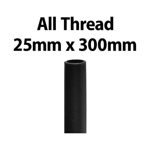[240004] All Thread Riser 25mm x 300mm