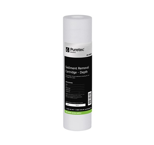 [265051] Puretec Melt Blown Sediment Cartridge 5 Micron 10 X 2 1/2" MB051