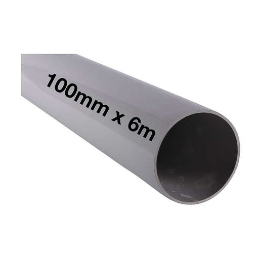 [300004] DWV Pipe 100mm x 6m SN6