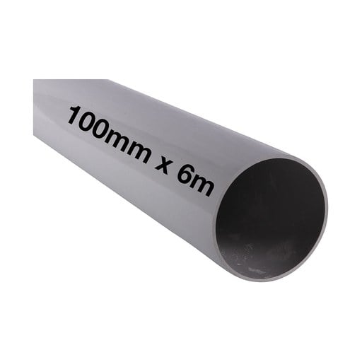 [300004] DWV Pipe 100mm x 6m SN6