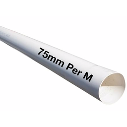 [300006] Stormwater Pipe 75mm Per Meter