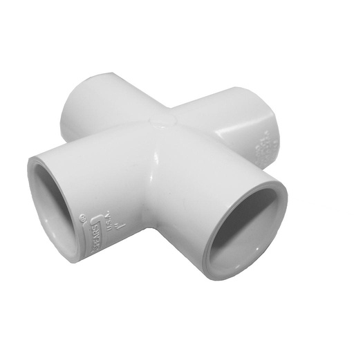 [321002] PVC Cross 25mm