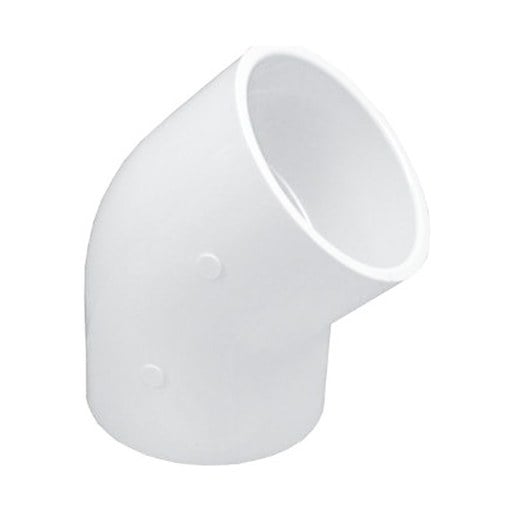 [321081A] PVC Elbow 45D 100mm