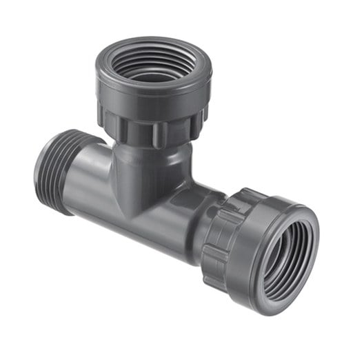[325006] Manifold Spears 25MM Swivel Tee x MF