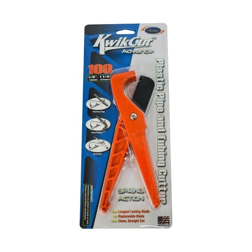 [340011] Tool Kwik Cut 25mm Spring Loaded Orange